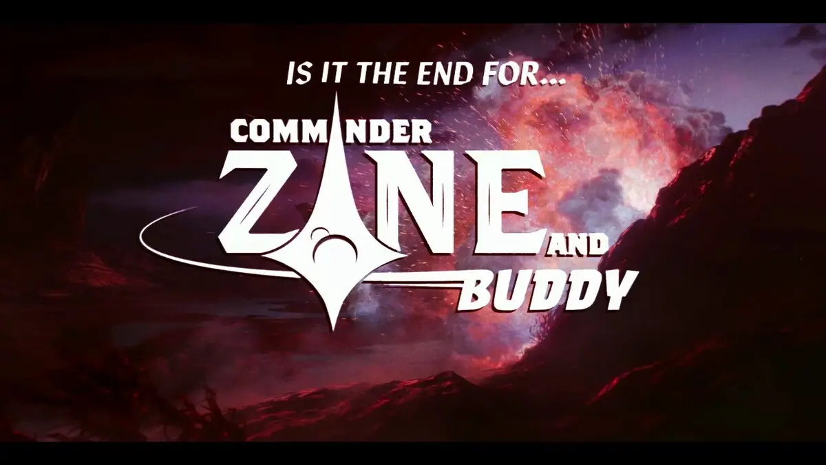 In-game screenshot of Zane and Buddy Cutscene The Outer Worlds 2