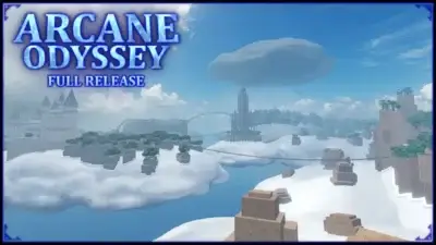 Arcane Odyssey Full Release Key Art From the Roblox Page used as feature image for Trello link guide.