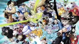 Black Clover 10th Anniversary Art used as the featured image for the manga release schedule 2026 guide.