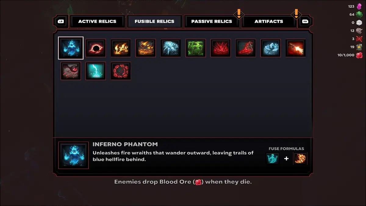 Fusible Relics in Night Swarm