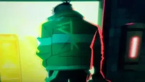 Screenshot of David Martinez from Cyberpunk: Edgerunners used as the featured image for the "How to Get David's Edgerunner Jacket in Cyberpunk 2077" Guide.