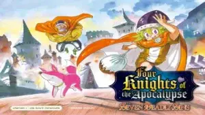 Chapter 1 Four Knights of the Apocalypse Colored Artwork used as the featured image for the manga release schedule 2026 guide.