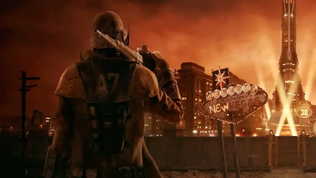 Fallout New Vegas Anniversary Banner used as the h2 image for when does it take place guide.