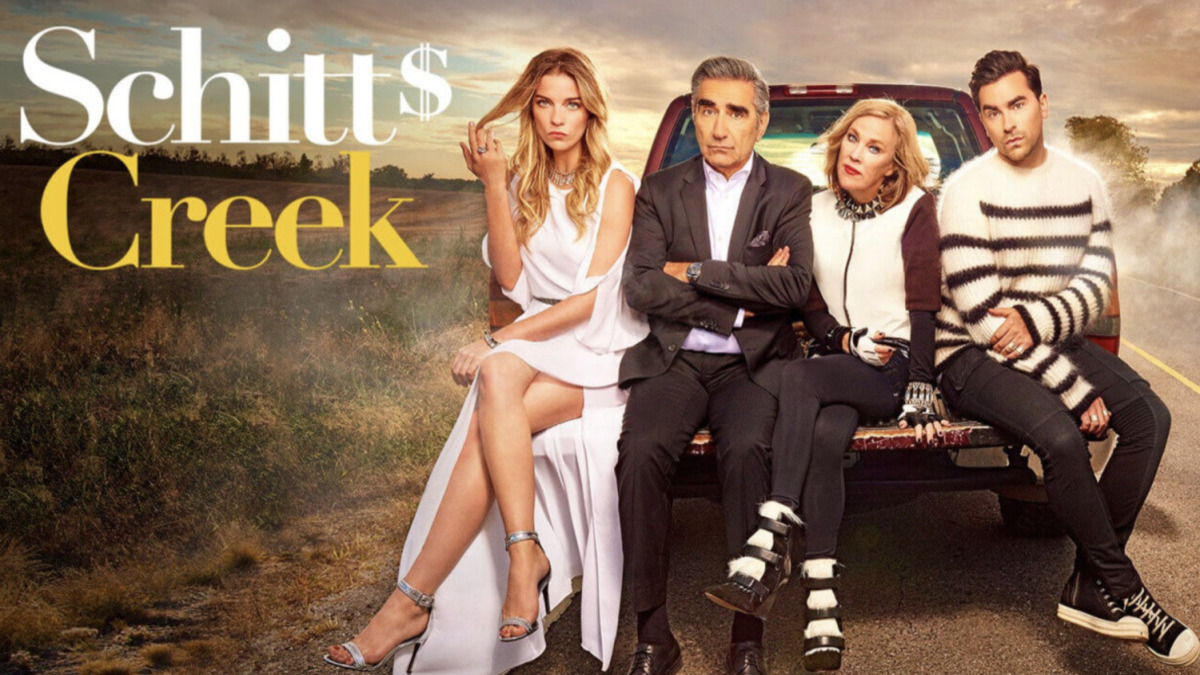 Schitt's Creek poster used as h2 image for Catherine O'Hara guide