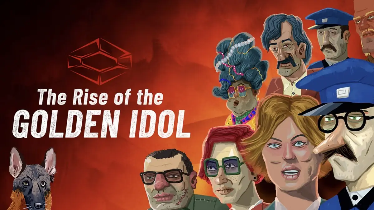 The Rise of the Golden Idol Key Art used as the featured image for Steam Detective Fest guide.