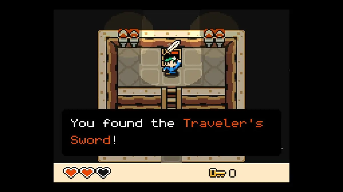 Getting the Traveler's Sword in Echo Isle