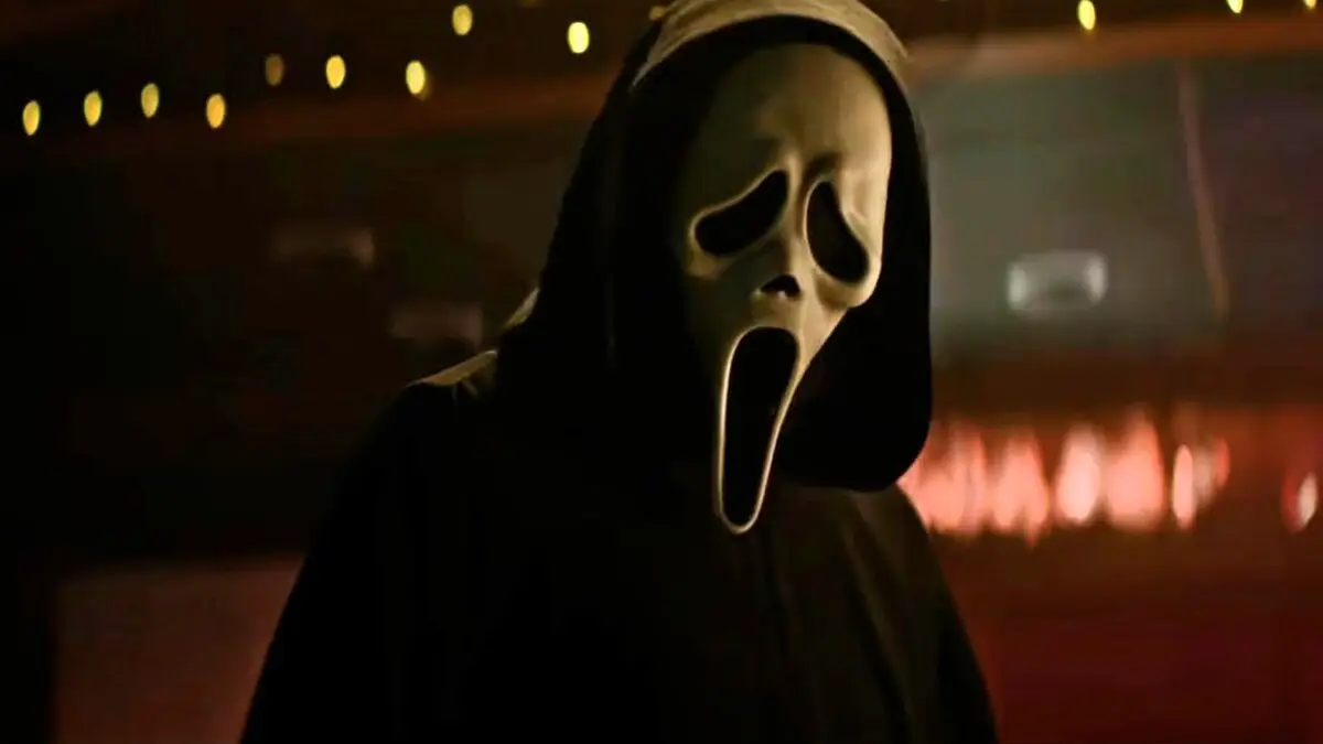 Ghost Face Screenshot in Scream 7 used as the featured image for Who Are the Killers guide.