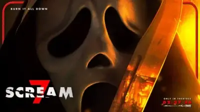 Key Art Poster for Scream 7 used as the featured image for Who Dies in Scream 7 Guide (Gale, Chad, Mindy, and Sidney)