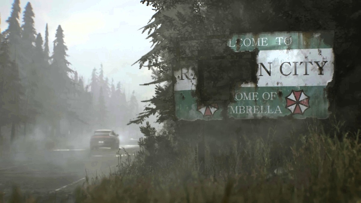 Screenshot of Raccoon City from the 4th Trailer