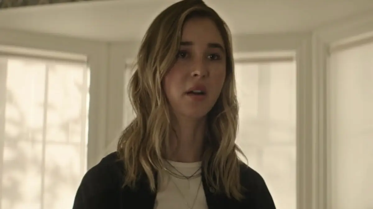 Screenshot of Tatum Evans in Scream 7 used as an H2 image for Cast guide.