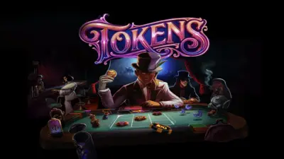Key art for TOKENS uses as the featured image for the game reveal news piece.