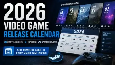 2026 Video Game Release Calander Featured Image