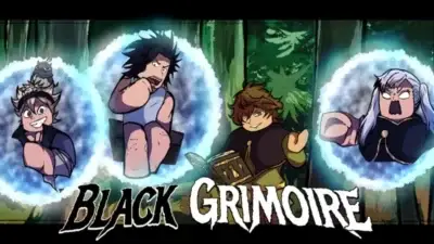 Black Grimoire Roblox Key Art Used as Featured Image for Trello Guide