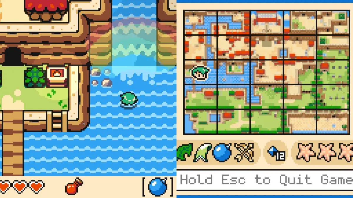 Echo Sword Secret Cave Location in Echo Isle