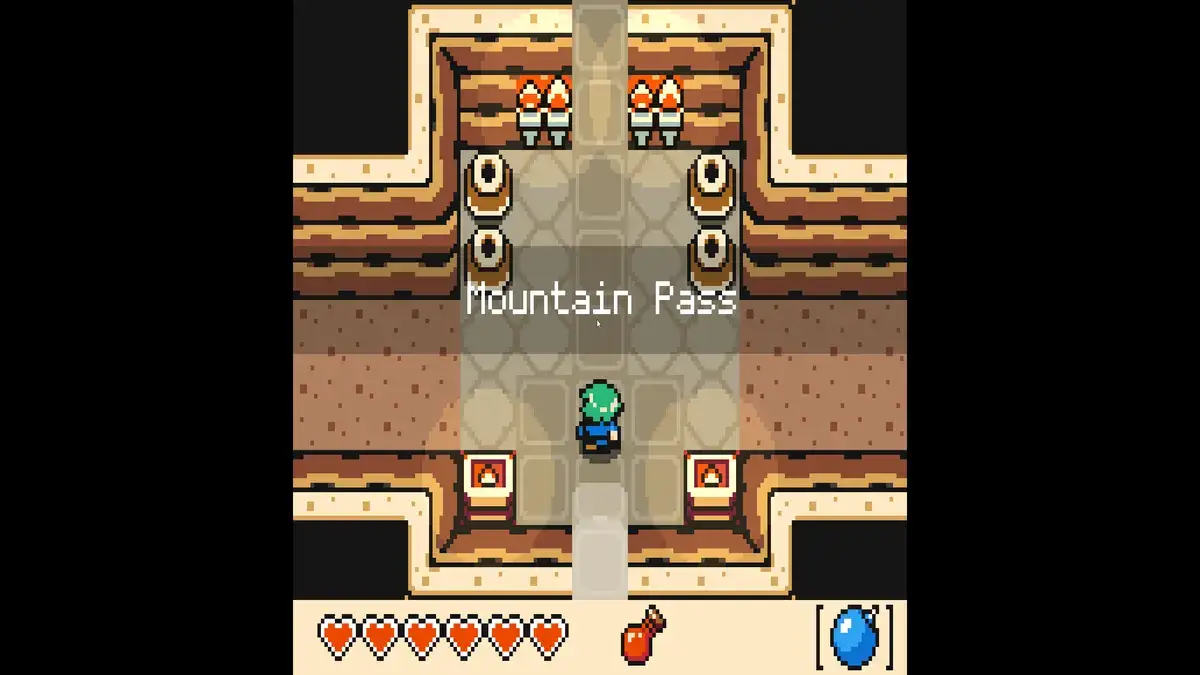 Mountain Pass in Echo Isle