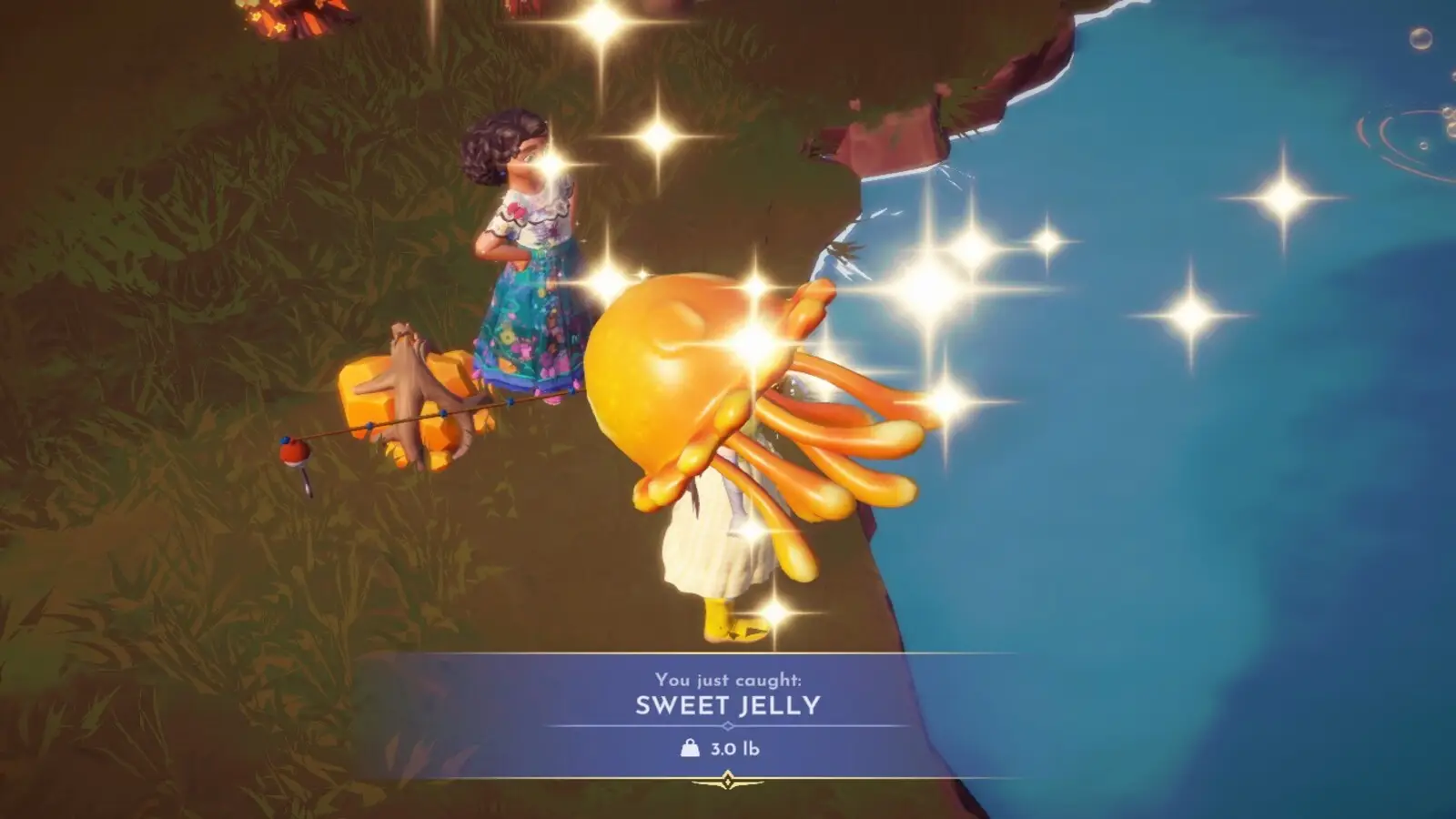 Catching Sweet Jelly in Dreamlight Valley