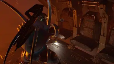 Screenshot of Equipping Armor and Weapon Skins in Halo Campaign Evolved