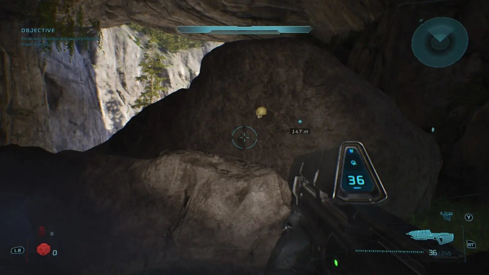 Give & Take Skull Location in Halo Campaign Evolved