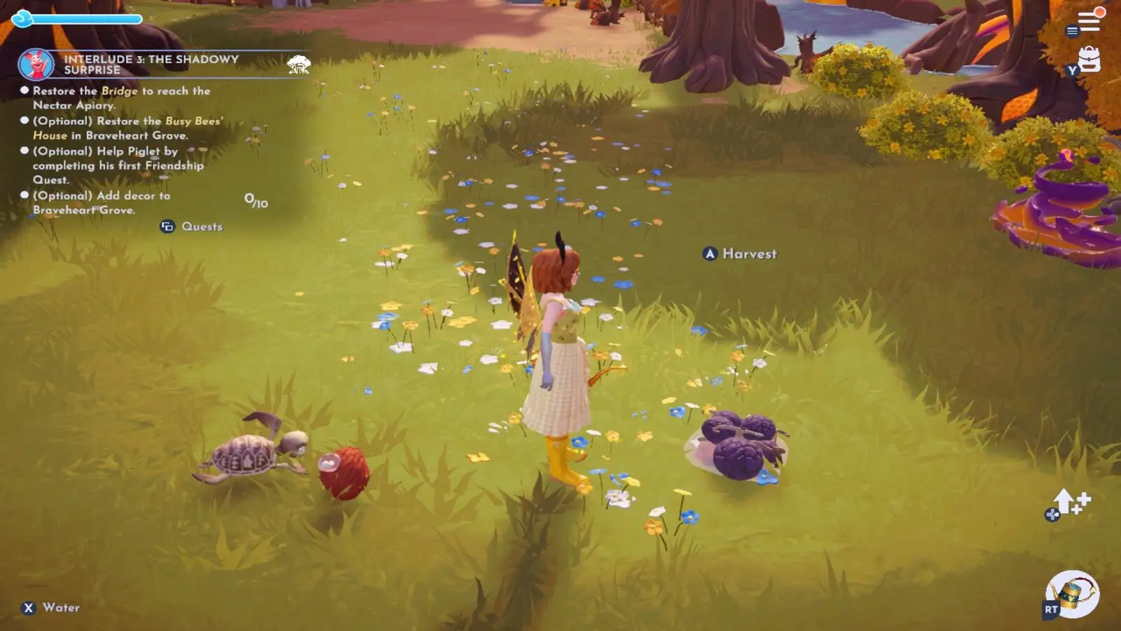 Harvesting Truffles in Dreamlight Valley