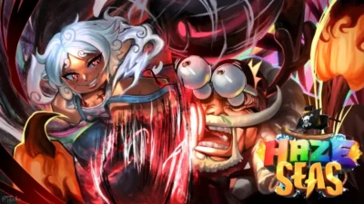Haze Seas Roblox Key Art used as featured image for Trello guide.