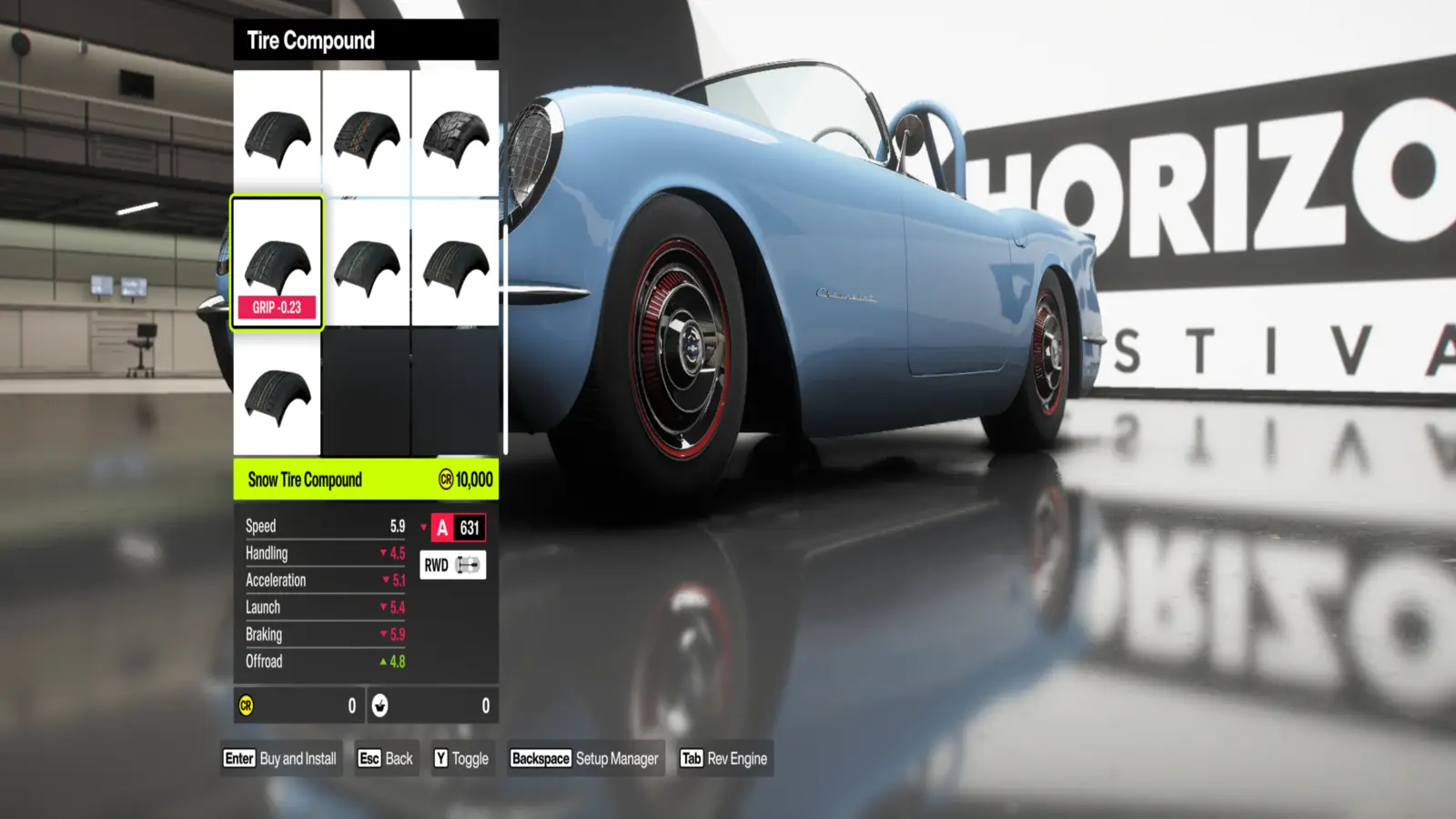 How to Equip Snow Tires in Forza Horizon 6