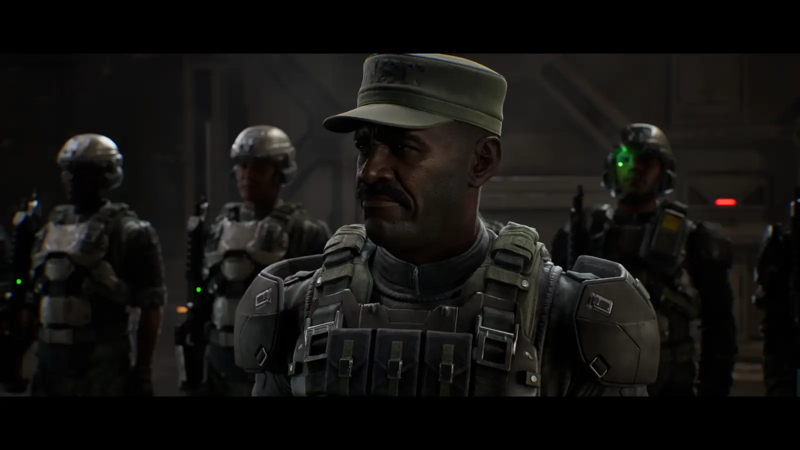 In-Game Screenshot of Sergeant Johnson in Halo Campaign Evolved