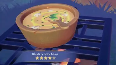 Screenshot of Making Blustery Day Soup DDV used as featured image.