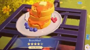 Screenshot of Making Brunchfast in Dreamlight Valley used as featured image.