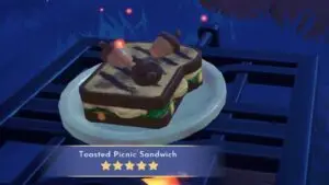 Making Toasted Picnic Sandwhich DDV for Dreamlight Valley guide.
