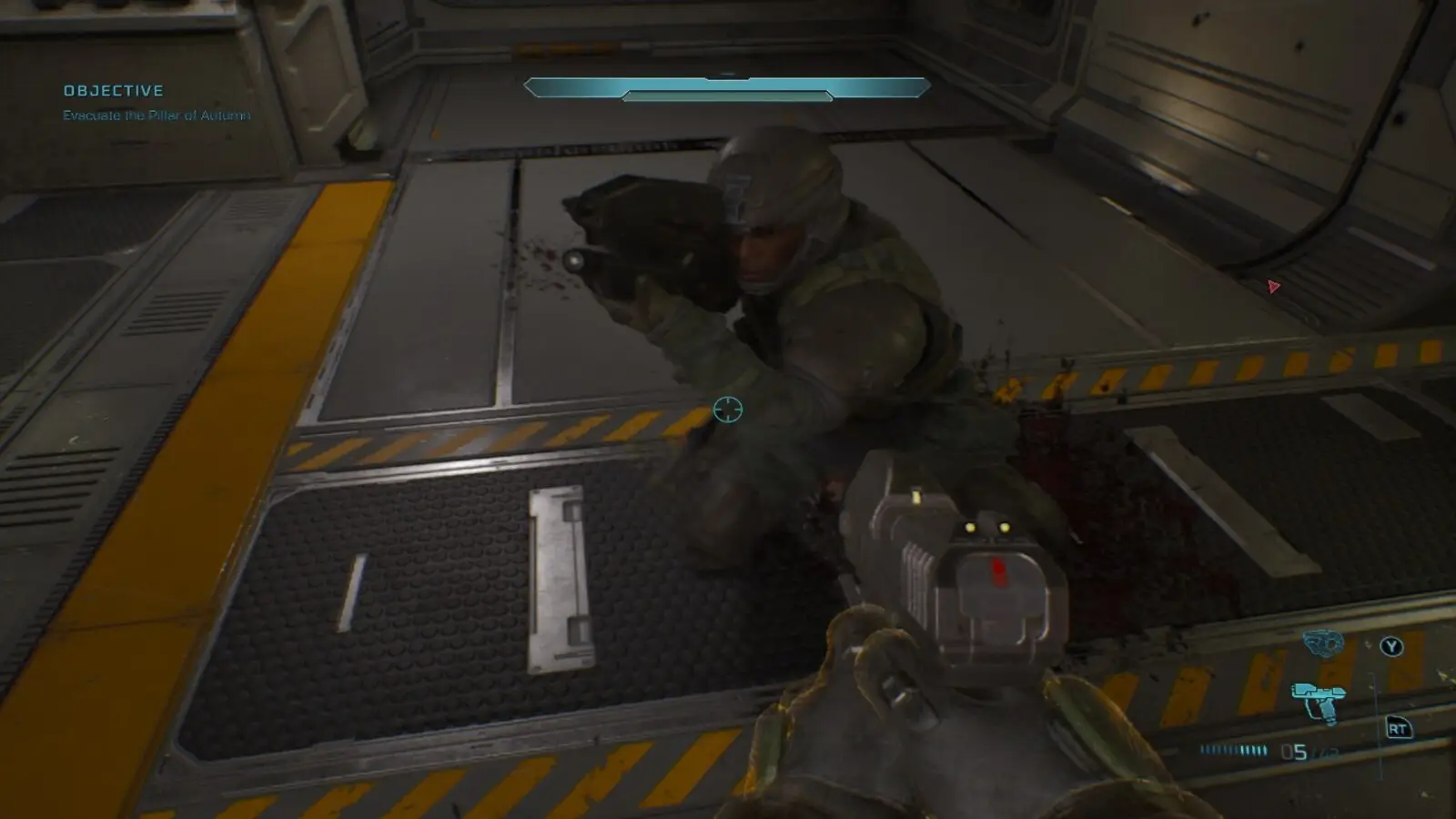 Pushing Marine in Halo Campaign Evolved