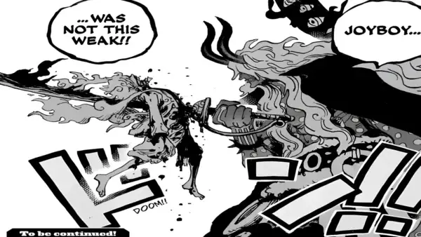 Snip from One Piece Chapter 1188 used as featured image for 1189 spoilers summary guide.
