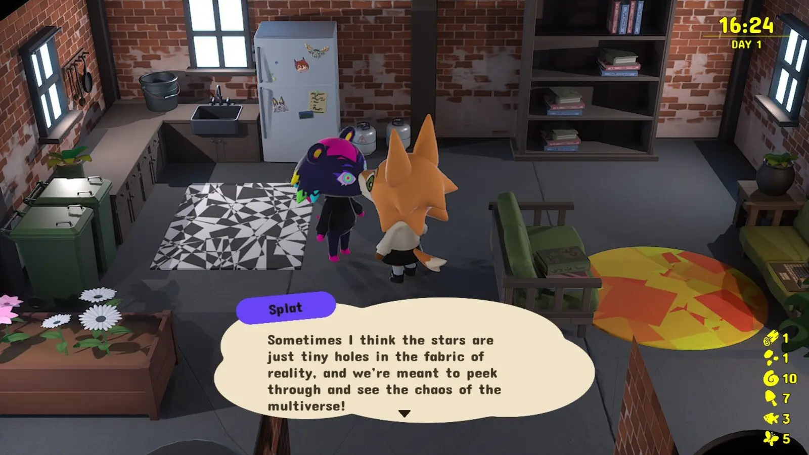 Talking to Splat in Zu Xing