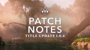 Key art for Assassin's Creed Black Flag Resynced Patch 1.0.6 Notes used as featured image.