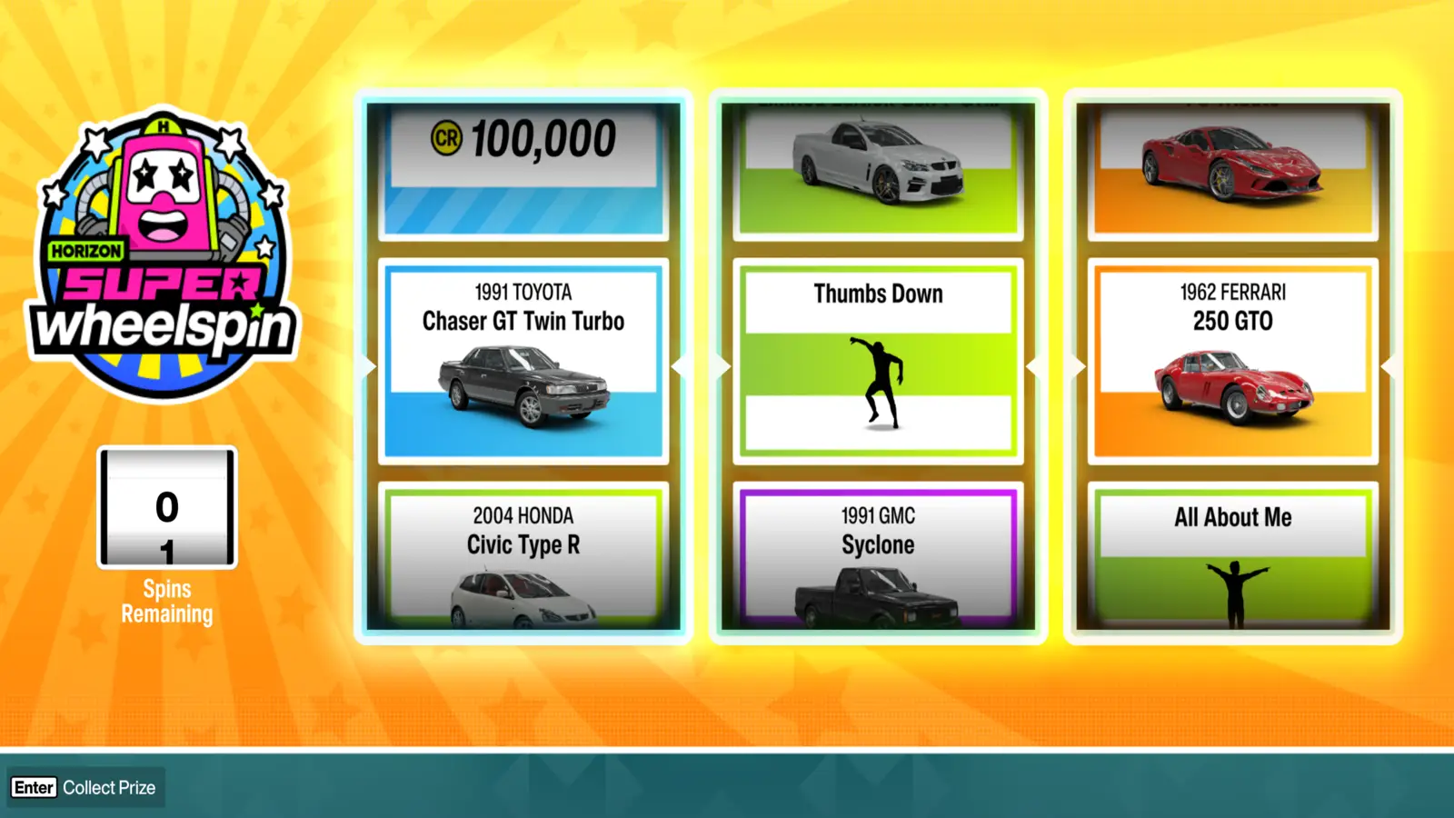 Collecting the Forza Horizon 6 Homerun Rewards