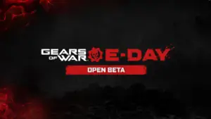 Gears of War E-Day Open Beta Key Art