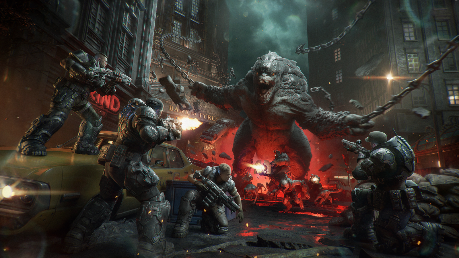 Gears of War Horde Siege Key Art