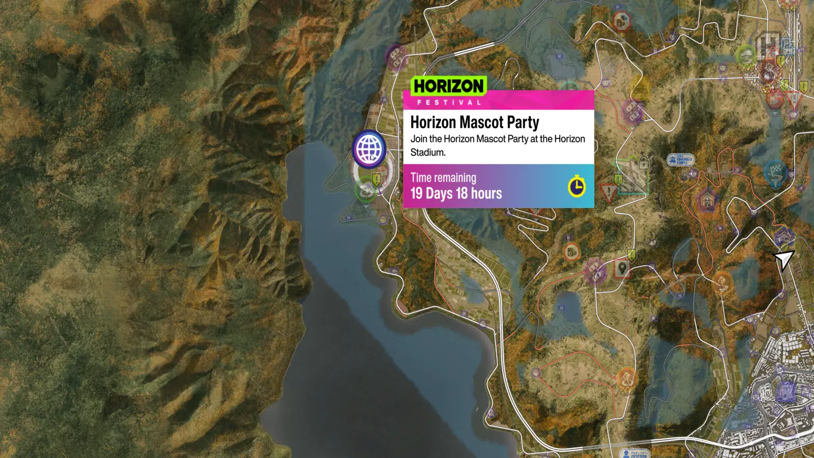 Horizon Stadium Location FH6
