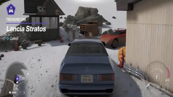 In-game Screenshot of the Lancia Stratos Treasure Car FH6 used as the featured image.