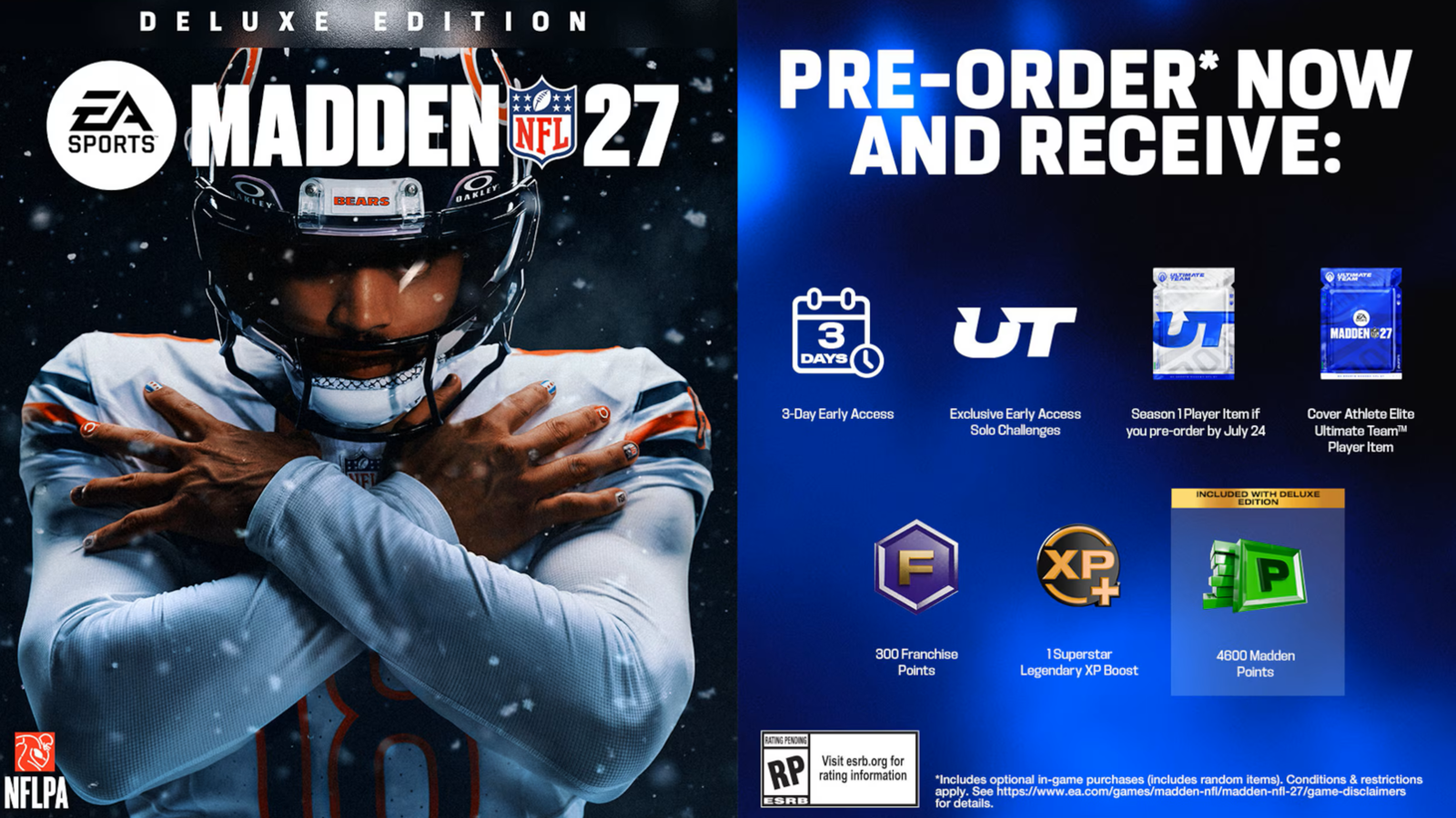 Madden NFL 27 Deluxe Edition Key Art
