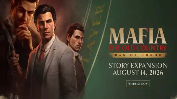 Mafia Old Country Key Art used as featured image for Man of Honor Expansion gameplay trailer guide.