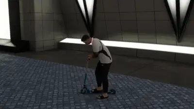 Screenshot of Player Riding the Waves Scooter in NBA 2K27 Used as Featured Image