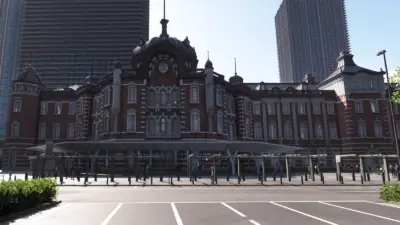 Screenshot of Tokyo Central Railway Station FH6 used as featured image.