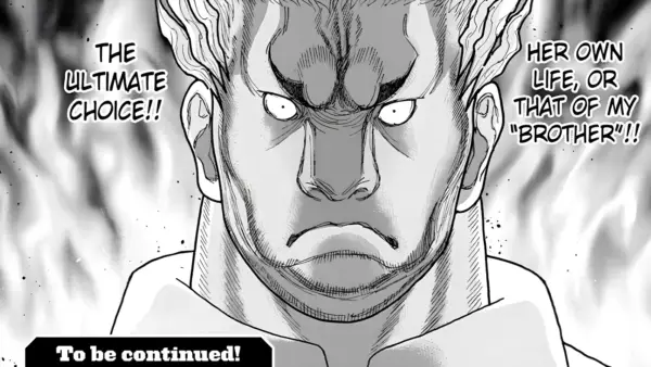 Snip from Hunter x Hunter Chapter 417 used as featured image for 418 spoilers summary guide.