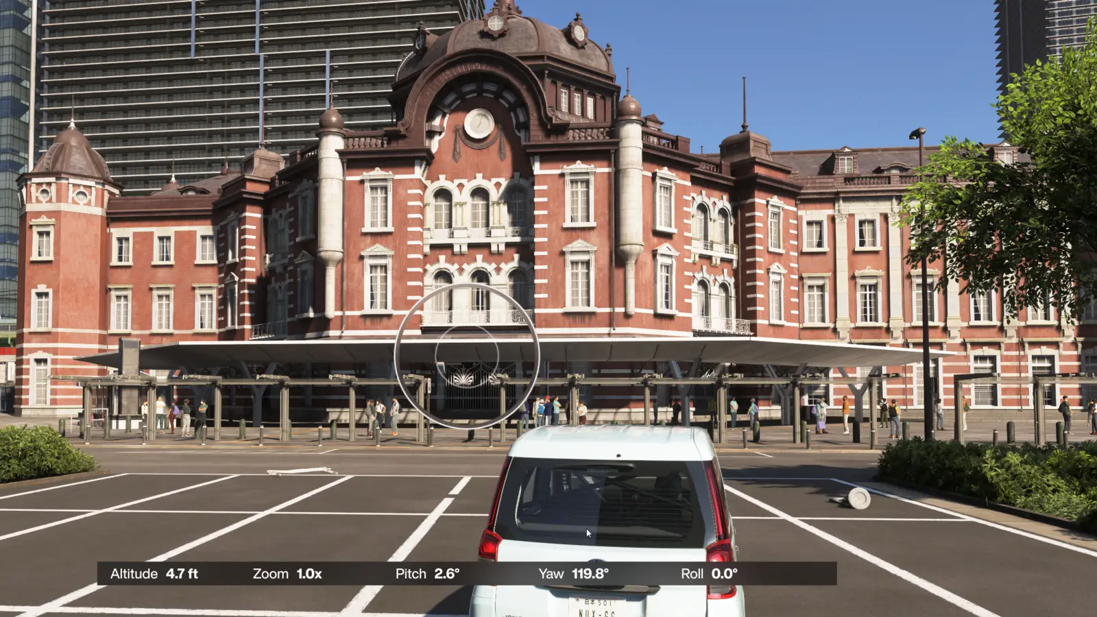 Taking Photo at the Tokyo Central Railway Station FH6