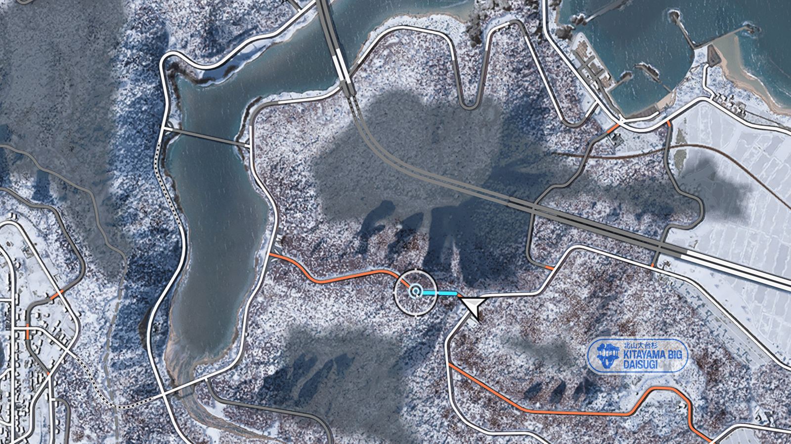 Arashiyama Bamboo Forest Location marked on the Map in Forza Horizon 6 (FH6)