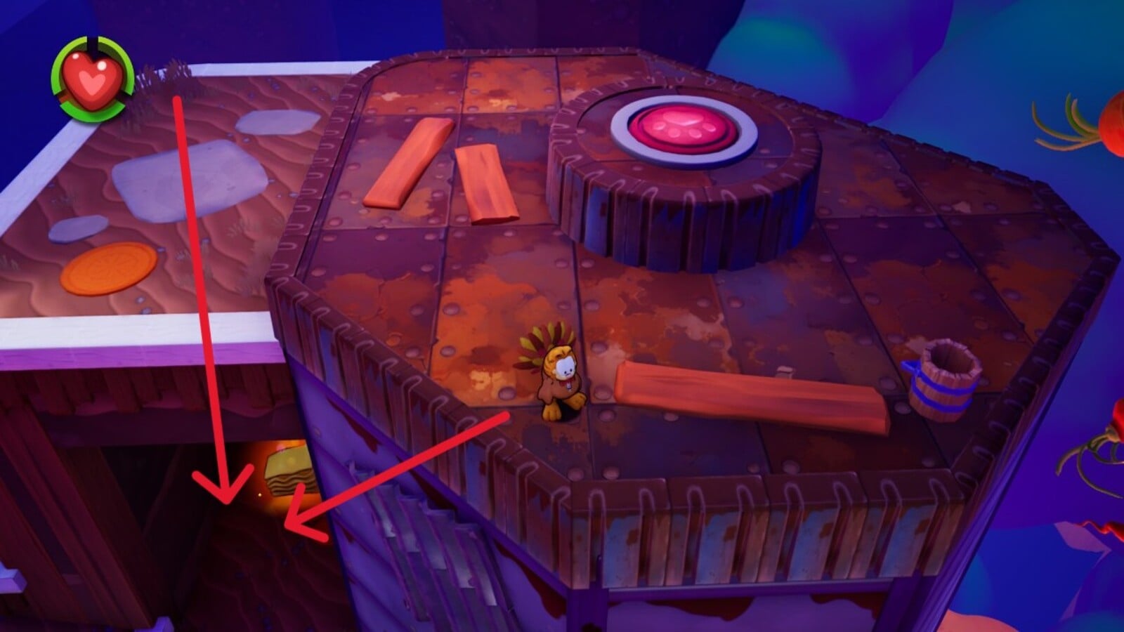 High Voltage, Low Motivation Lasagna Location 1 in Garfield - Escape from Monday