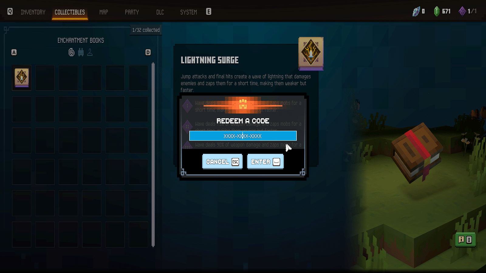 How to Redeem a Code in Minecraft Dungeons 2