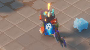 Screenshot of My Character Wearing a Cape and Having a Pet in Minecraft Dungeons 2 used as the featured image.