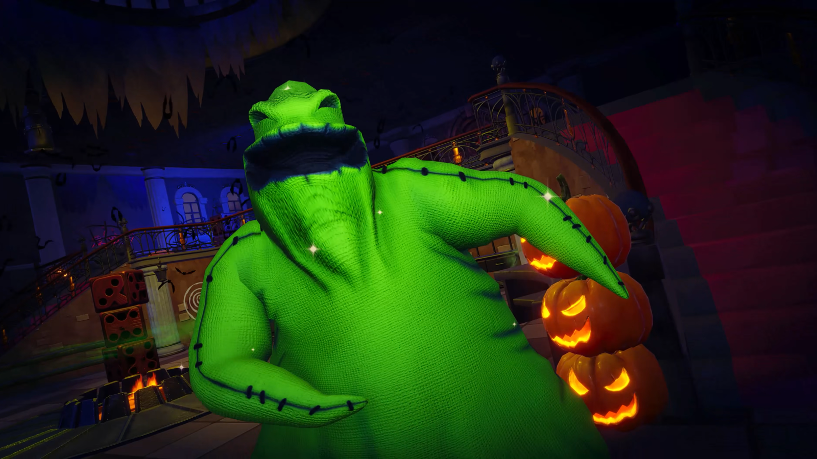 Oogie Boogie in Disney Dreamlight Valley