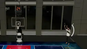Screenshot of playing taking a 3 pointer shot in NBA 2K27 used as the featured image for the Rhythm Shooting guide.